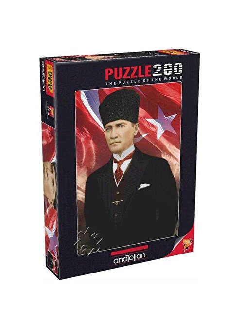 Anatolian Puzzle Mustafa Kemal Atatürk Temalı Çocuk Puzzle 260 Parça
