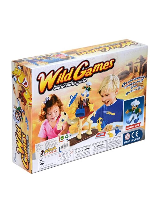 Asya Oyuncak Wild Game A5255-1246 Kutu Oyunu 3 Yaş