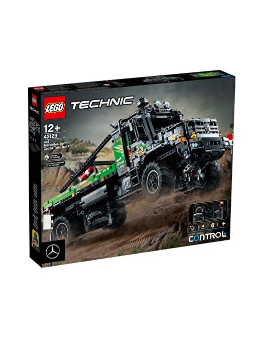 Lego Technic 42129 4x4 Mercedes-Benz Zetros Kamyon 2110 Parça Plastik Set