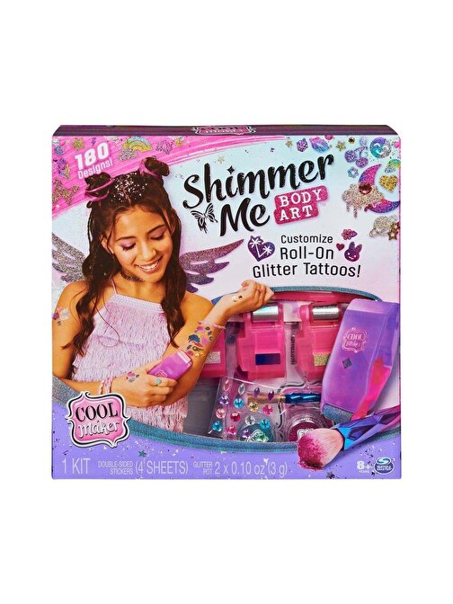 Spin Master 6061176 Cool Maker, Shimmer Me Body Art, +8 yaş