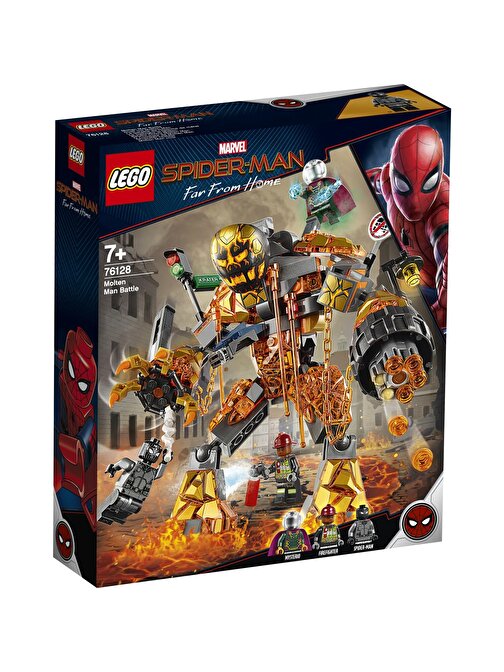 Lego Super Heroes 76128 Molten Man Savaşı 294 Parça