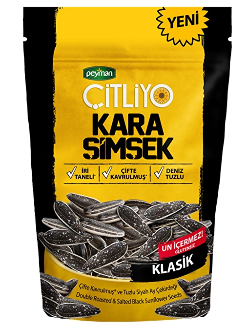 Peyman Çitliyo Kara Şimşek Klasik Çekirdek 180 Gr