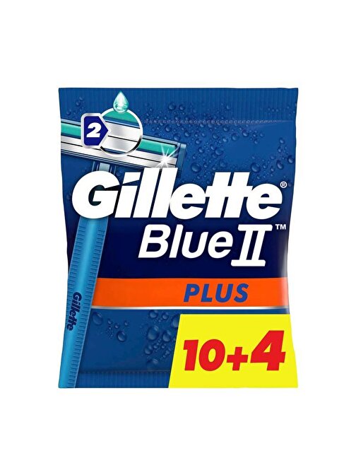 Gillette Blue2 14'lü Plus Kullan At Tıraş Bıçağı