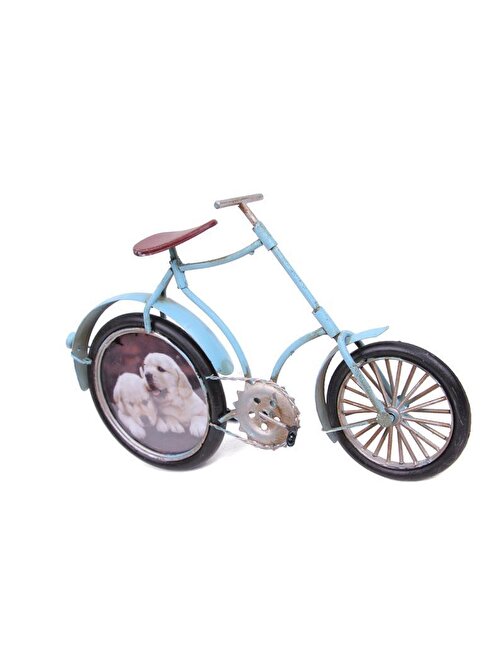 peanelife Dekoratif Metal Bisiklet Çerçeveli Vintage Hediyelik