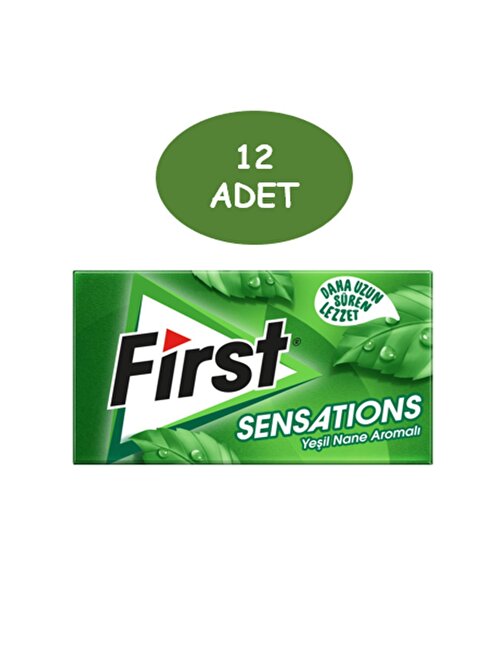 First Sensations Yeşil Nane 27 gr x 12 Adet