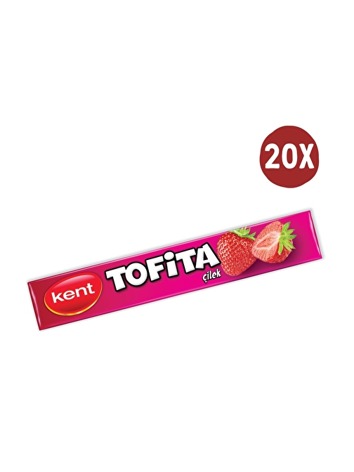 Tofita Çilek 47 gr x 20 Adet