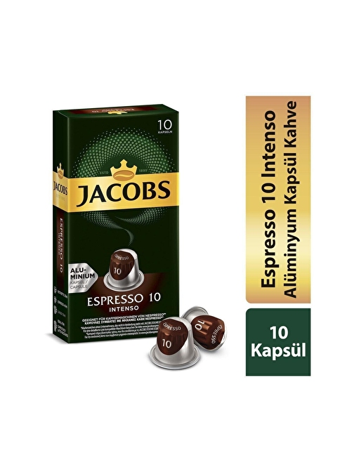 Jacobs Capsule Espresso 10 Intenso 52 G