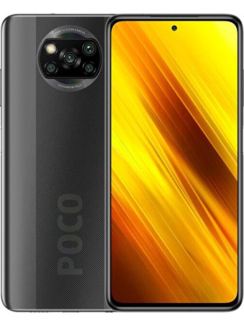 Poco X3 128 GB Hafıza 8 GB Ram 6.67 inç 64 MP Android Cep Telefonu Gri