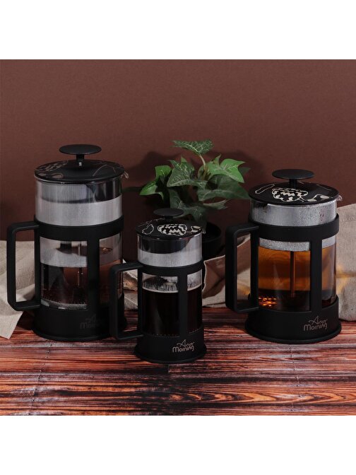 Any Morning FY04 Kahve ve Bitki Çayı için French Press 350 ML