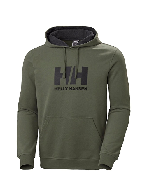 Helly Hansen Hha.33977 - Logo Hoodie Sweat Shirt Yeşil S