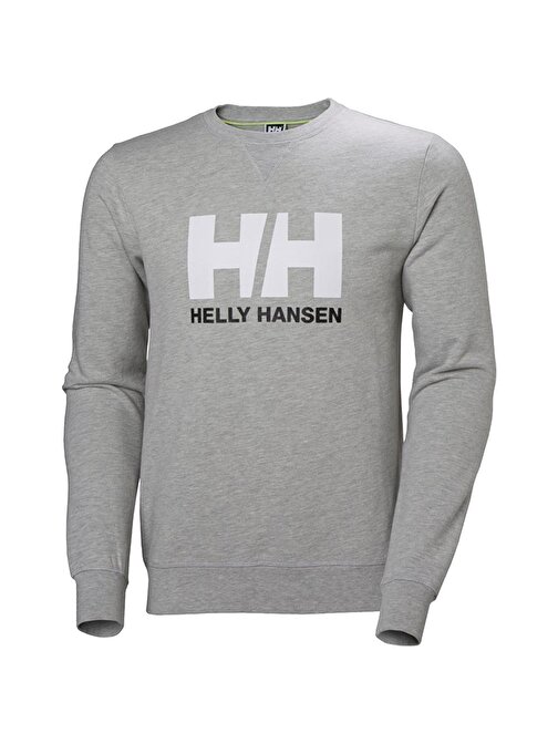 Helly Hansen Hha.34000 - Logo Crew Sweat Erkek Sweat Shirt Gri Xxl