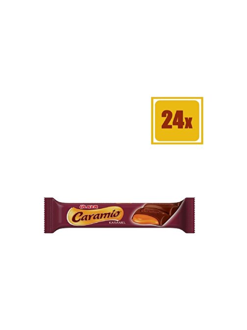 Ülker Çikolatalı Caramio 32 gr x 24 Adet