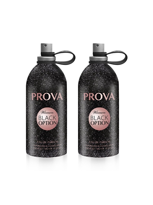 Prova Black Option EDP Kadın Parfüm 2 x 120 ml 2'li Parfüm Setleri