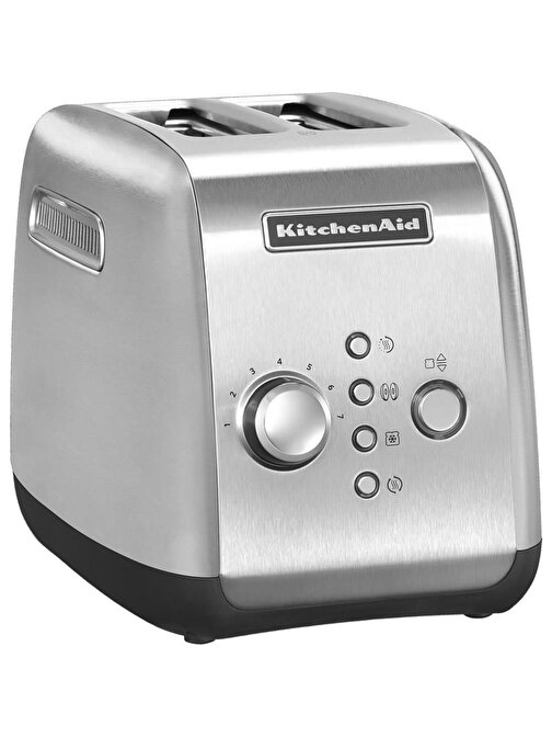 KitchenAid 5KMT221ESX 2 Dilim Kapasiteli 1100 W Modern Ekmek Kızartma Makinesi Gri