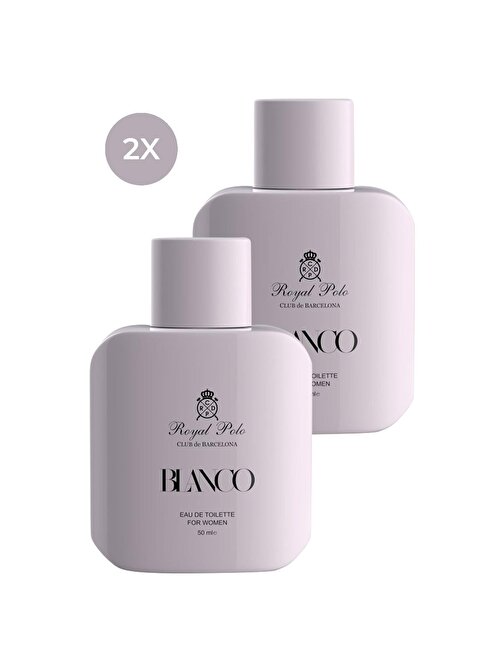 Royal Club De Polo Barcelona Blanco 2'li Kadın Parfüm Setleri 50 ml Edp x 2 Adet