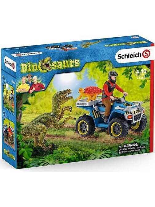 Schleich Schleich Dinosaurs Oyun Seti Velociraptorden Kaçış 41466