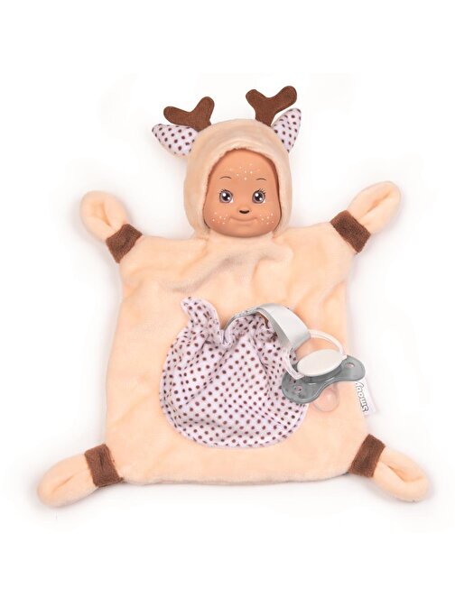 Smoby 210126 Minikiss Peluş Bebekler Serisi Geyik Kostümlü Oyuncak Bebek