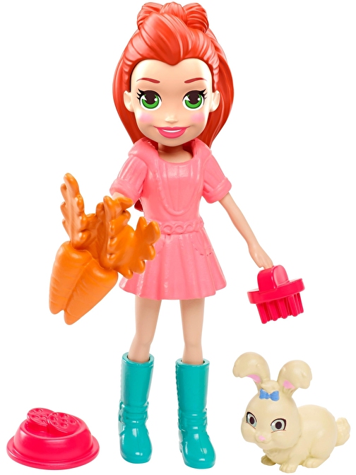 Polly Pocket Gdm11 Polly Pocket ve Hayvan Dostu Oyun Seti