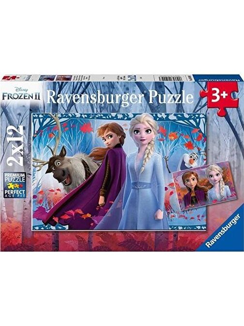 Ravensburger 2X12 Parça Wd Frozen2 Puzzle 050093