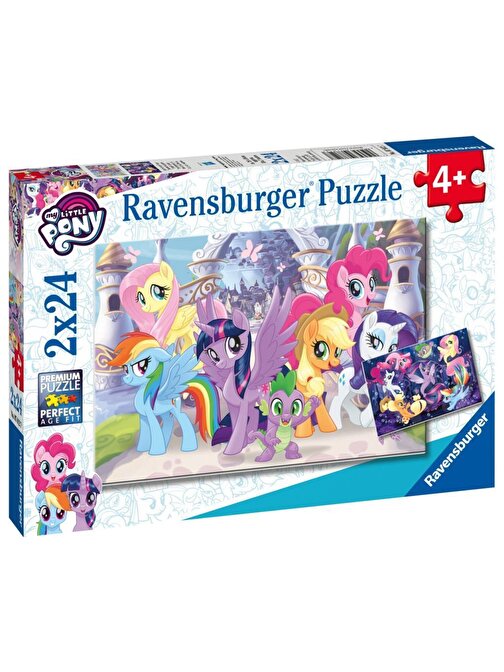 Ravensburger 2X24 Parça Puzzle My Little Pony 078127