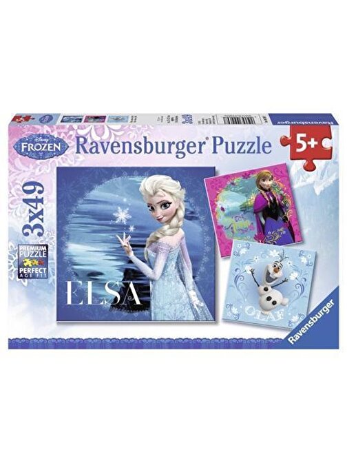 Ravensburger 3X49 Parça Puzzle Walt Disney Frozen 092697