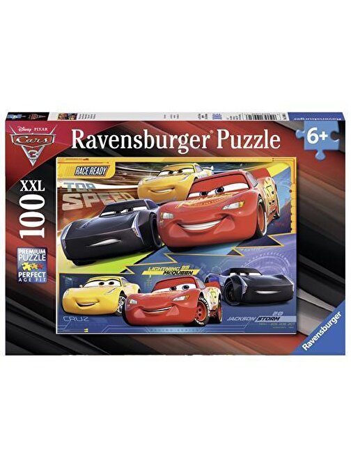 Mattel Ravensburger 100 Parça Puzzle Walt Disney Cars 3 109616