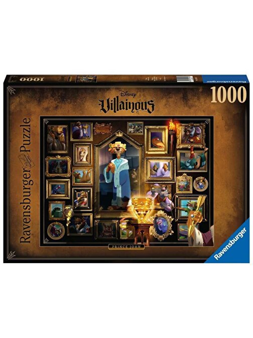 Ravensburger 1000 Parça Puzzle Walt Disney Vill Prince John 150243