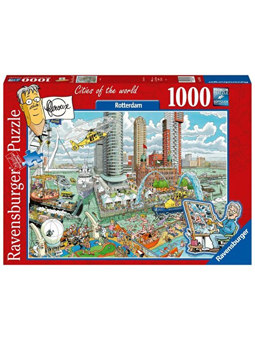 Ravensburger 1000 Parça Puzzle Rotterdam 165605