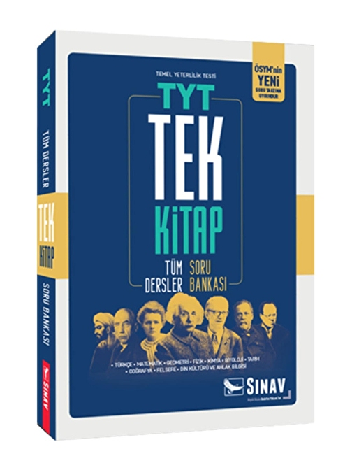 Sınav Yayınları TYT Tüm Dersler Tek Kitap Soru Bankası