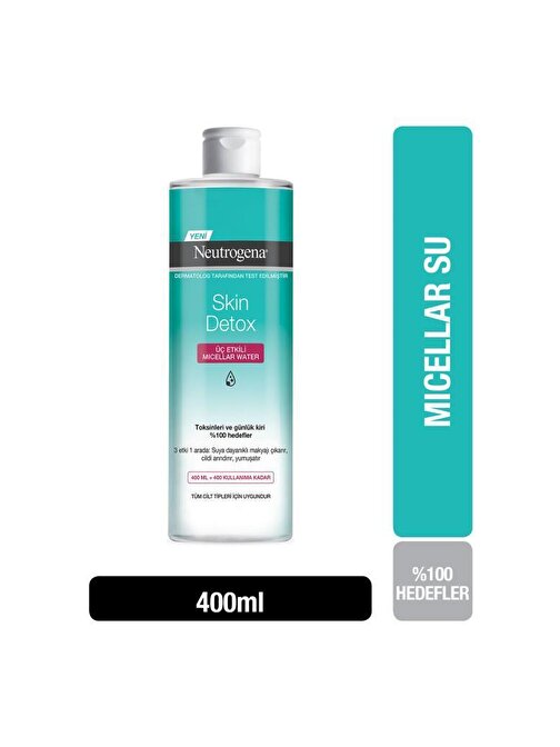 Neutrogena Skin Detox Micellar Water 400 ml
