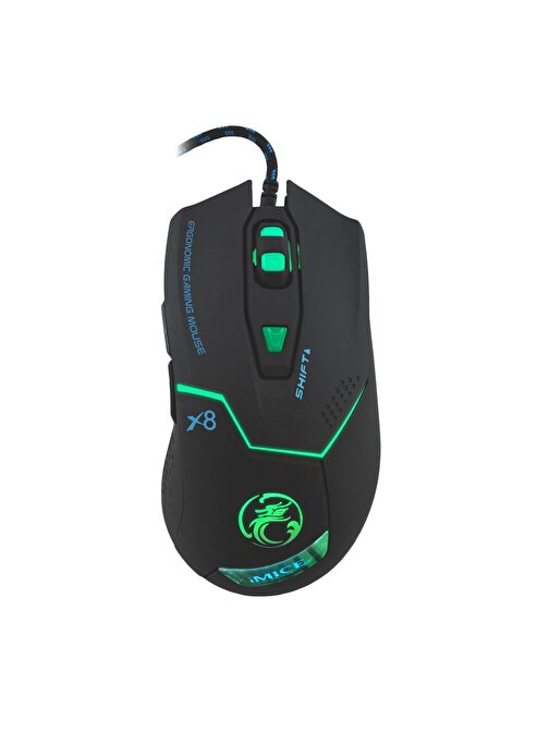 MF Product Strike 0609 Kablolu 3D Siyah Optik Led Gaming Mouse