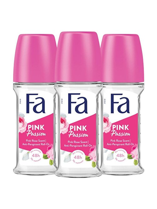 Fa Pink Passion Roll-On x 3 Adet