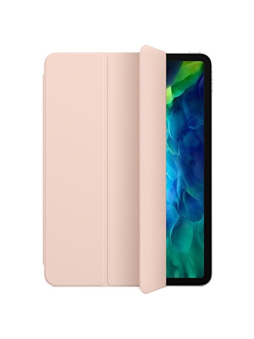 Apple Smart Folio iPad Pro Uyumlu 11 inç Tablet Kılıfı Kum Pembesi