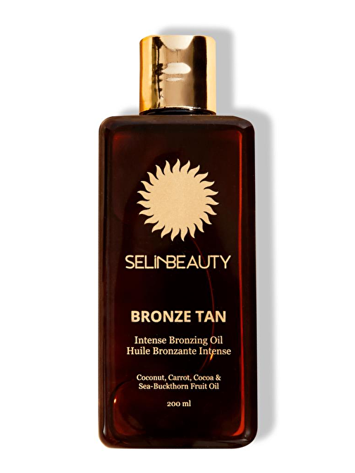 Selin Beauty Bronze Tan Intense Bronzing Oil 200 ml