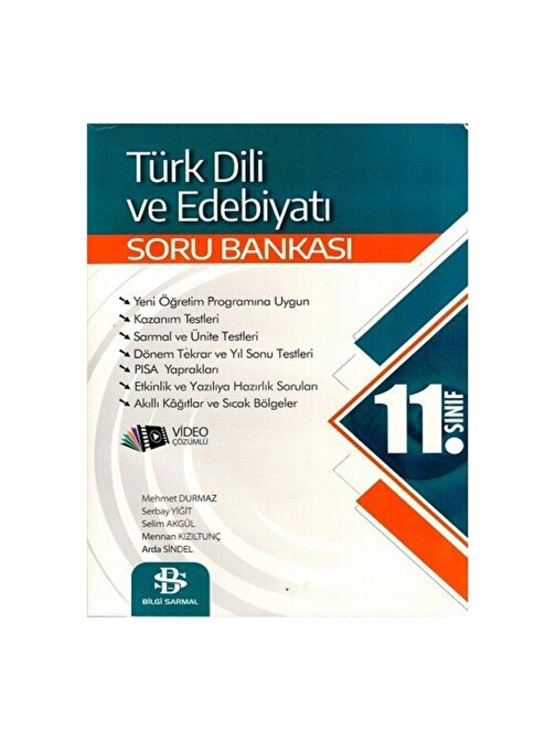 Bilgi Sarmal Yayınları Bilgi Sarmal 11. Sınıf Türk Dili Ve Edebiyatı Soru Bankası 2022 Yeni