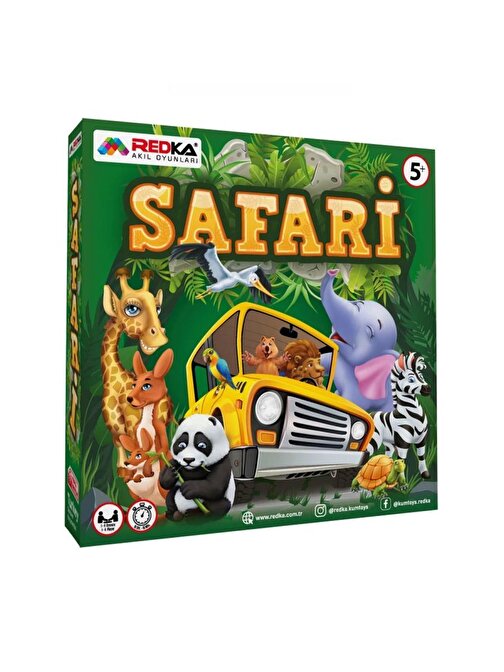 Redka Safari Safari St00121 Kutu Oyunu 5 Yaş