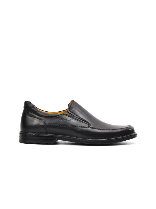 Dr.Flexer 061603 Siyah Hakiki Deri Erkek Slip On Ayakkabı