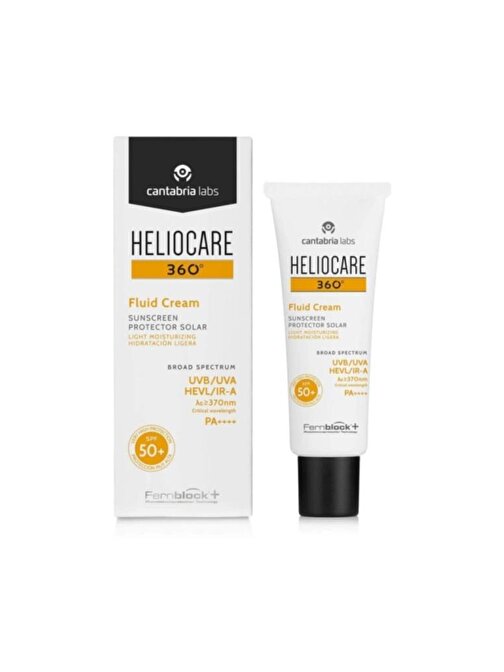 Heliocare 360 Fluid Cream Spf50 50 ml