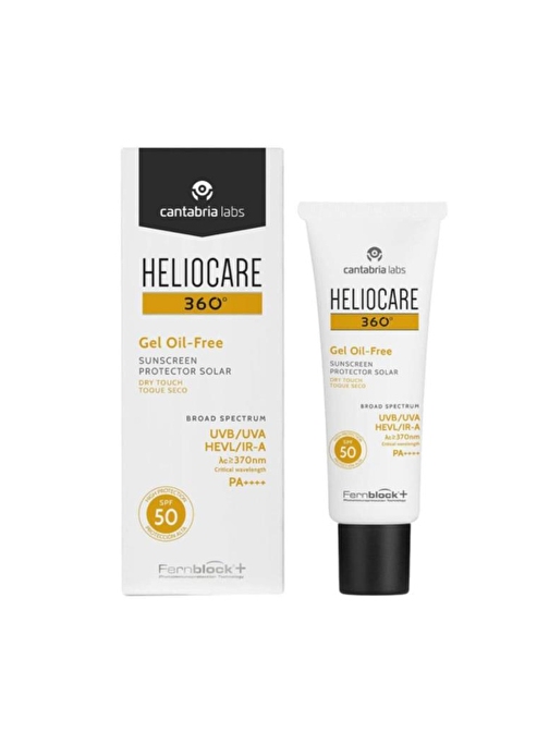 Heliocare 360 Fluido Gel Oil Free Spf 50 50 ml 84700017241370