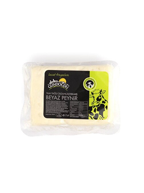Gündoğdu Beyaz Peynir Yumuşak 650 -700 gr
