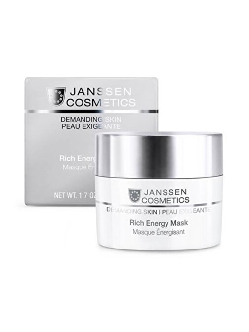 Janssen Cosmetics Tüm Cilt Tipleri Canlandırıcı Yenileyici Rich Energy Maske 50 ml