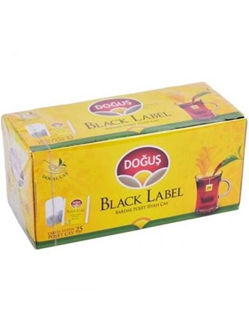 Doğuş Black Label Bardak Poşet Çay 25'li x 2 gr