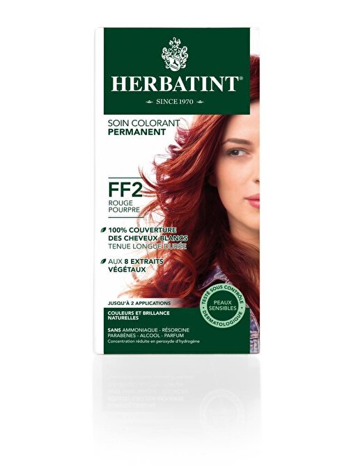 Herbatint FF2 Bitkisel Saç Boyası Rouge Pourpre Kızıl Mor 150ML