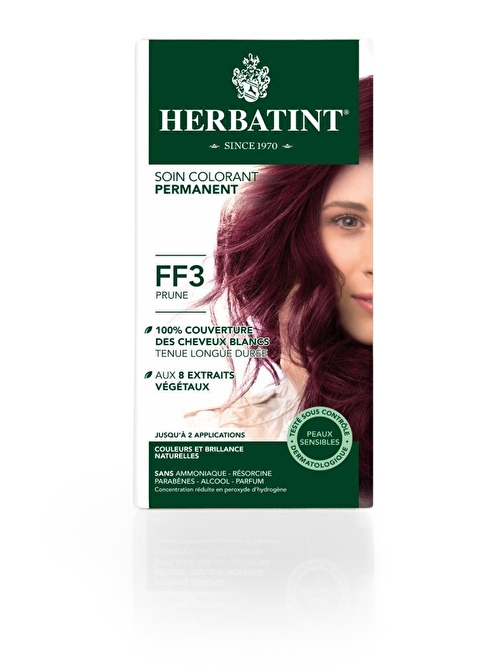 Herbatint FF3 Bitkisel Saç Boyası Plum Erik 135ML