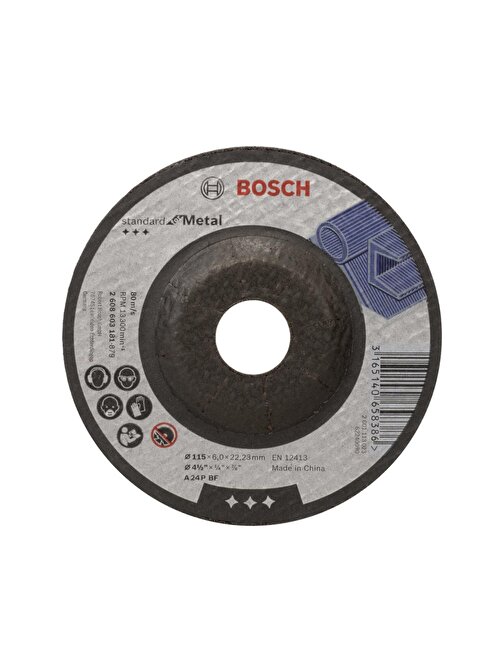 Bosch 115*6,0 mm Standard for Metal Aşındırıcı Disk - 2608603181