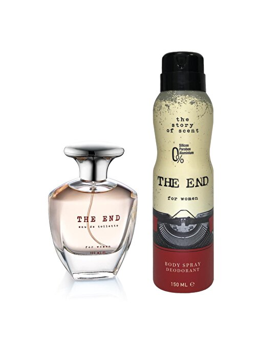The End EDT Kadın Parfüm 100 ml ve Deodorant 150 ml Parfüm Setleri
