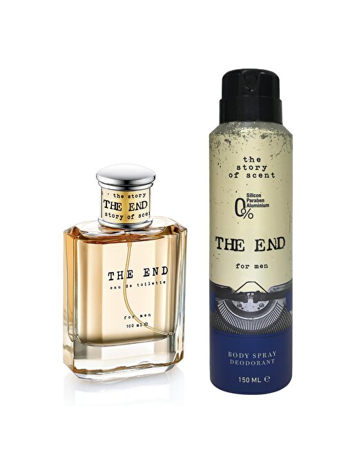 The End EDT Erkek Parfüm 100 ml ve Deodorant 150 ml Parfüm Setleri