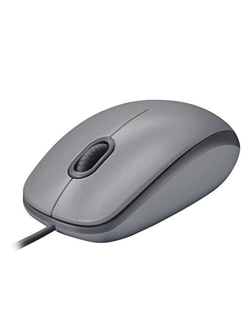 Logitech 910-005490 M110 Gray Silent (Sessiz) Kablolu Optik Usb Mouse