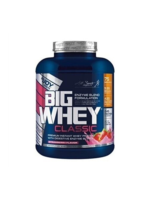 Bigjoy Big Whey Classic Whey Protein Çilek Aromalı 2288 gr