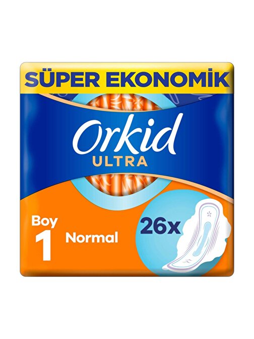 Orkid Ultra Extra Normal Boy 1 Hijyenik Ped 26 Adet
